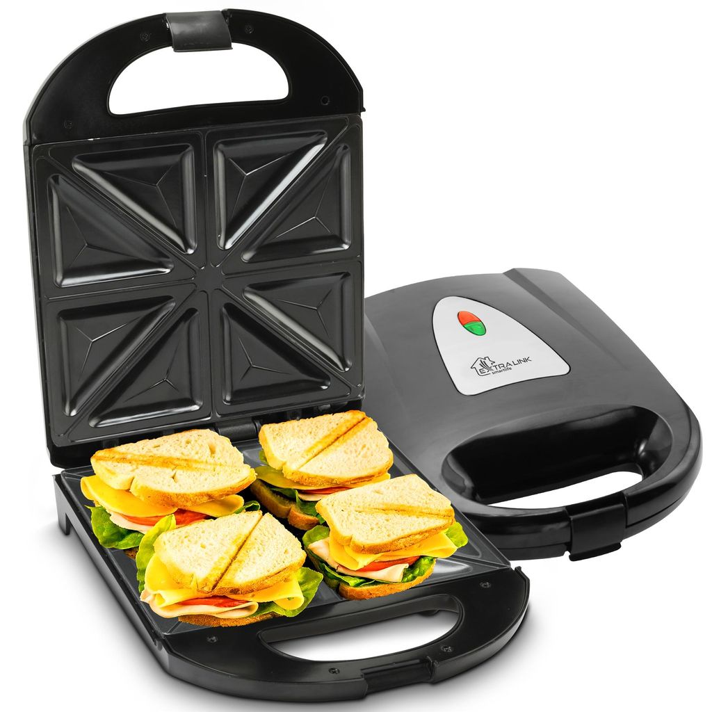 Extralink Sandwich Maker XXL SJ-33 1400 W per 4 Sandwich Immagine del prodotto 