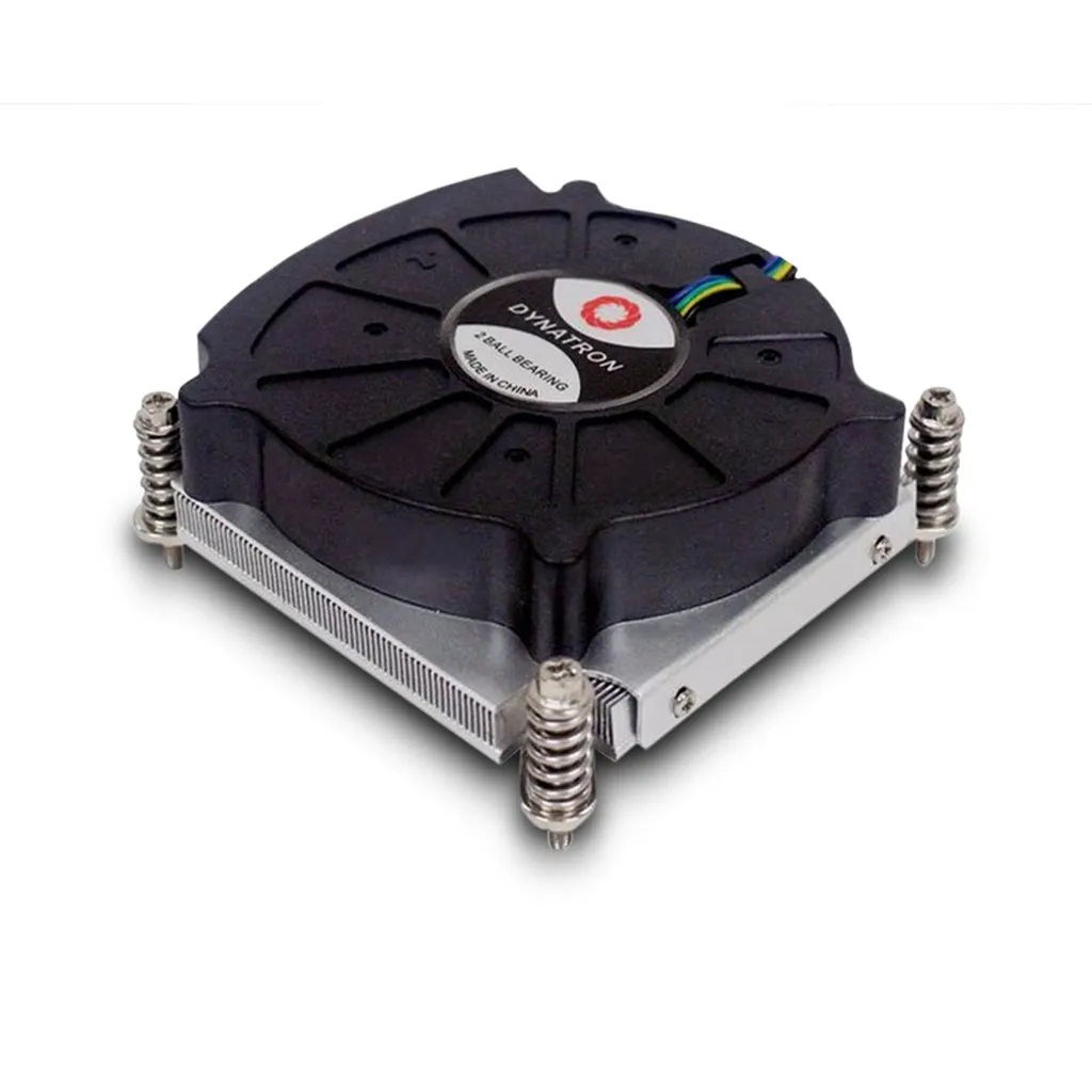 Ventilateur Processeur Inter-Tech K-6 1HE pour Serveur Rack Compact