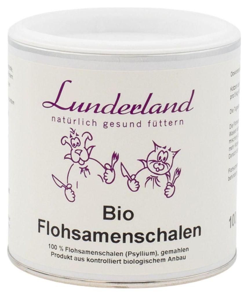 Lunderland -Flohsamenschalen 100 g Produktbild 