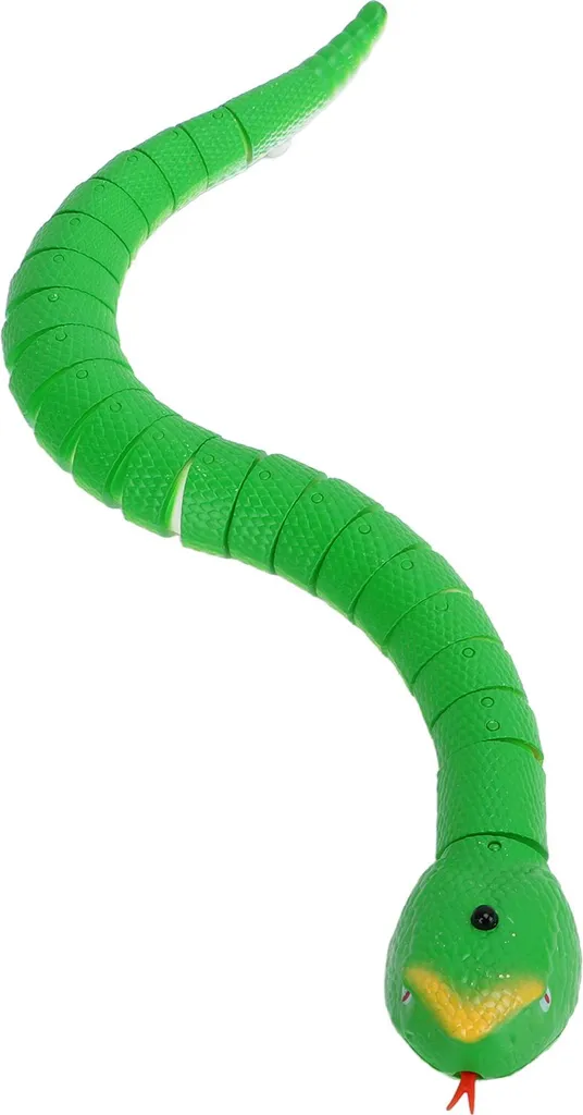 Jouet Serpent RC Vert avec Langue Rétractable et Télécommande Infrarouge - 3