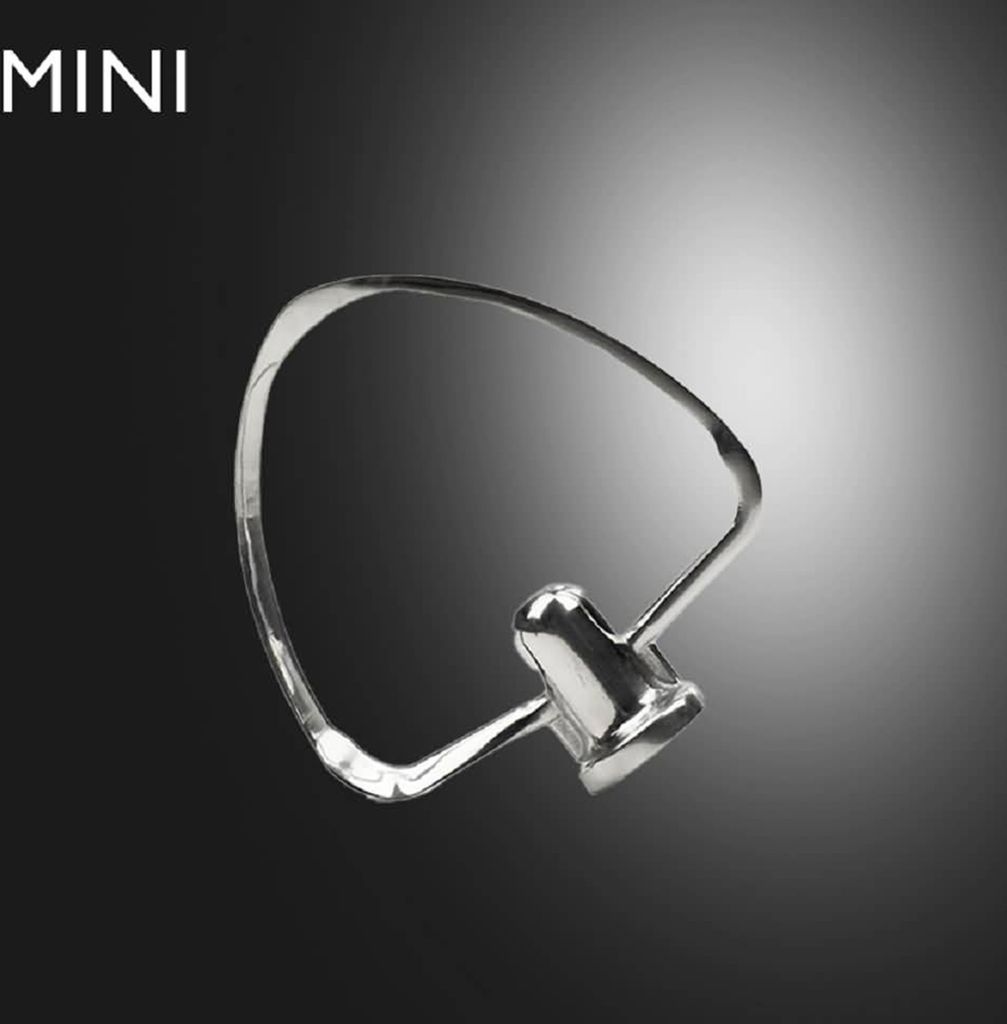 Kitty Professional "Schmetterling" Edelstahlflachrührer kompatibel mit KitchenAid Mini