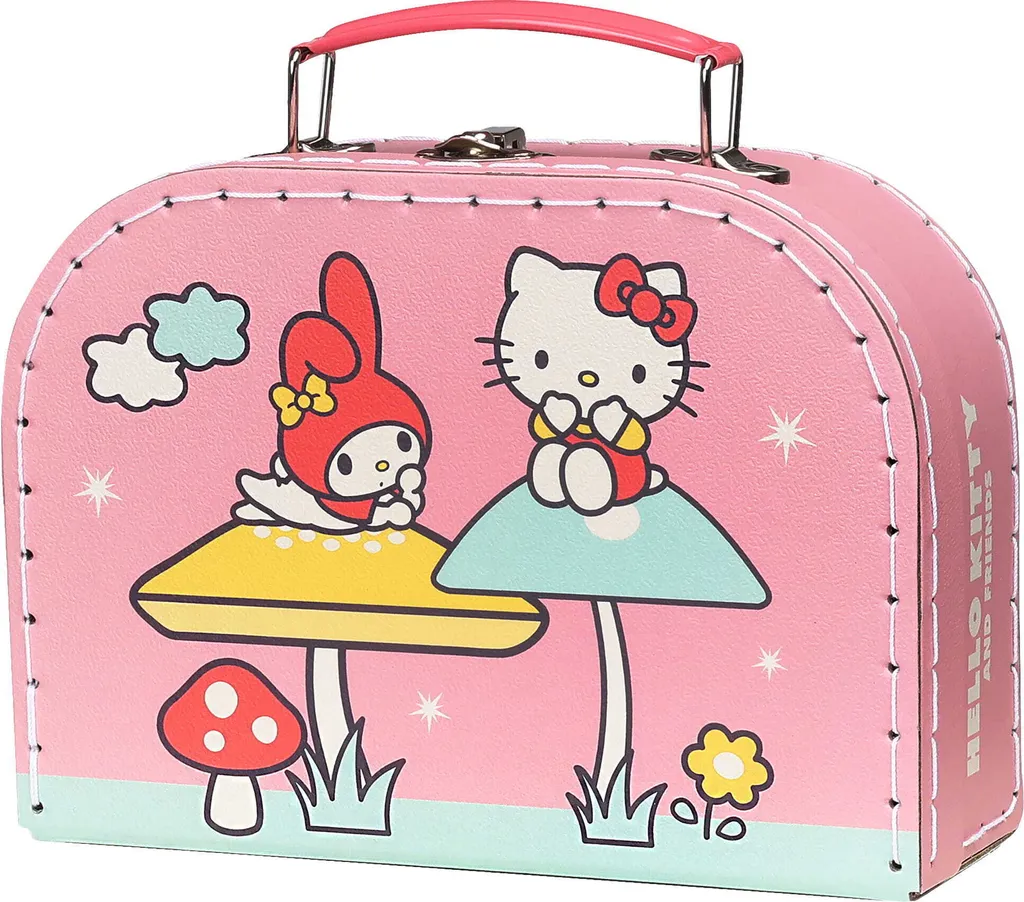 Fini les Bagages Lourds ! Valise Micki Hello Kitty Rose Ergonomique