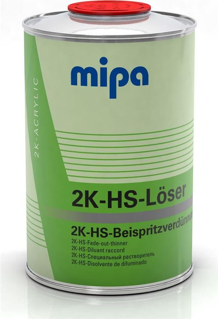 MIPA 2K HS-Löser Beispritzverdünnung f. 2K VOC Lacke 1L Produktbild 