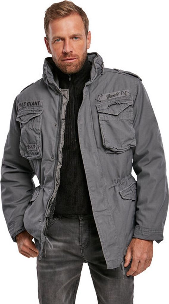 BRANDIT M65 Giant Jacket charcoal grey rozmiar 5XL Zdjęcie produktu 