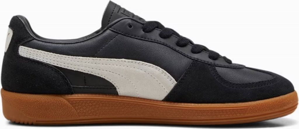 Puma Palermo Leder-Sneaker, Schwarz 40 EU Produktbild 
