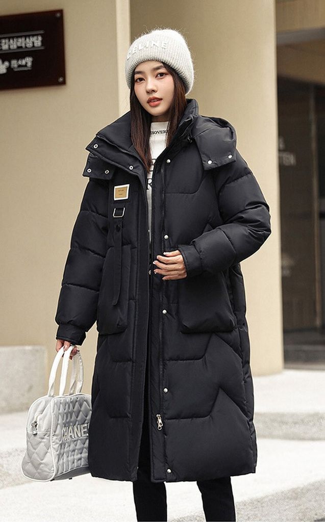 Winter Kurze Daunenmantel Damen Damen Walkmantel Mit