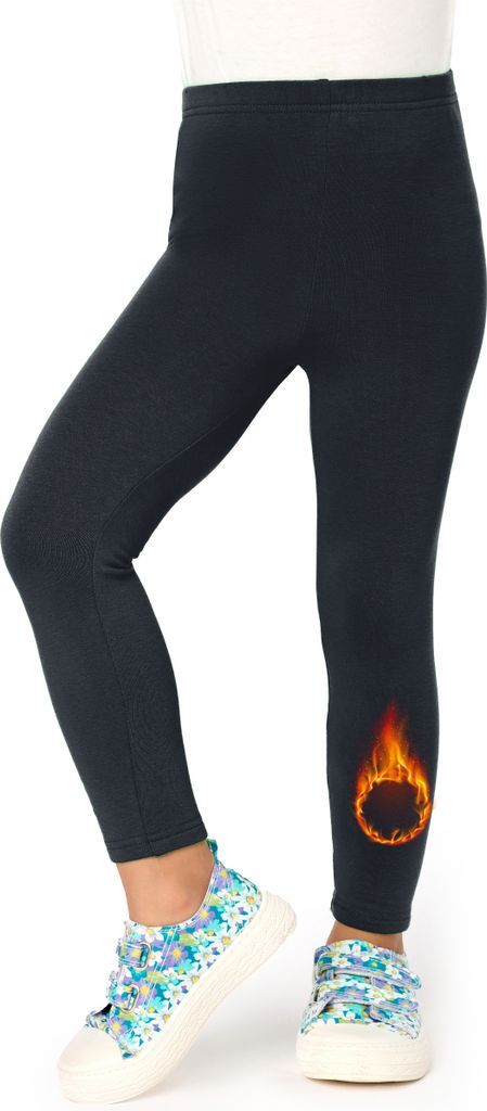 Bellivalini Leggings Mädchen Winter Gefütterte Leggings Mädchen Weiche und Atmungsaktive Leggings für Mädchen Perfekt für Kalte Jahreszeiten ...