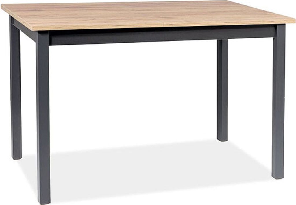 Esstisch Küchentisch Horacy 125-170x75x75cm Artisan Eiche schwarz ausziehbar