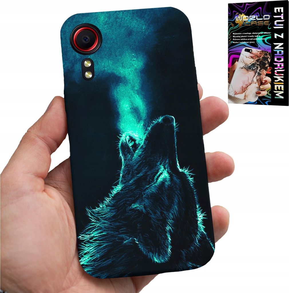 Fall Für Samsung Galaxy Xcover 5 - Wolf Wolf Pack Super Muster Fall
