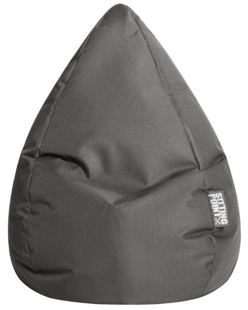 Sitting Point BeanBag Brava L 70 x 90 cm, Anthrazit 70x90