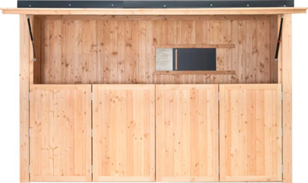 Grillhaus Konsta groß 337 x 95 cm natur Produktbild 