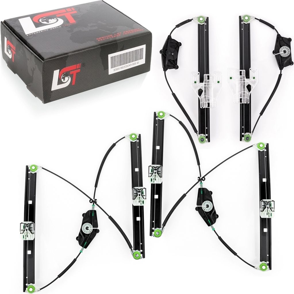 4x Elektrischer Fensterheber ohne Motor vorne hinten links rechts für AUDI Q5 8R