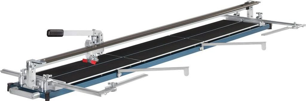 KAUFMANN Fliesenschneidmaschine TopLine Pro, 1830 mm 2 lange Winkel, Doppelführung, Räder