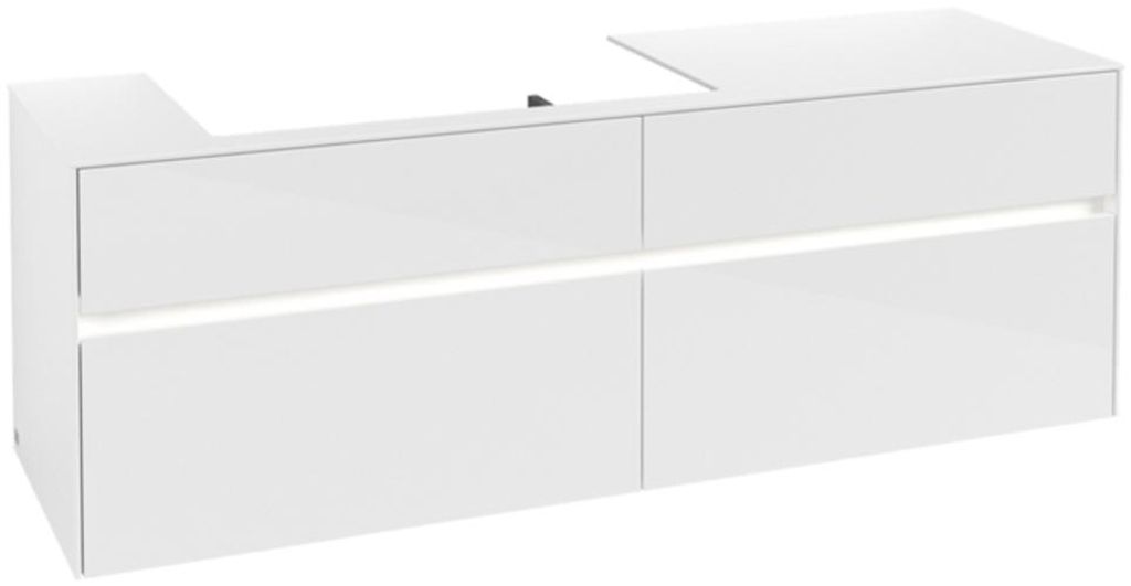 Villeroy & Boch C026B0DH WTUS Collaro C026B0 1600x548x500mm m.
