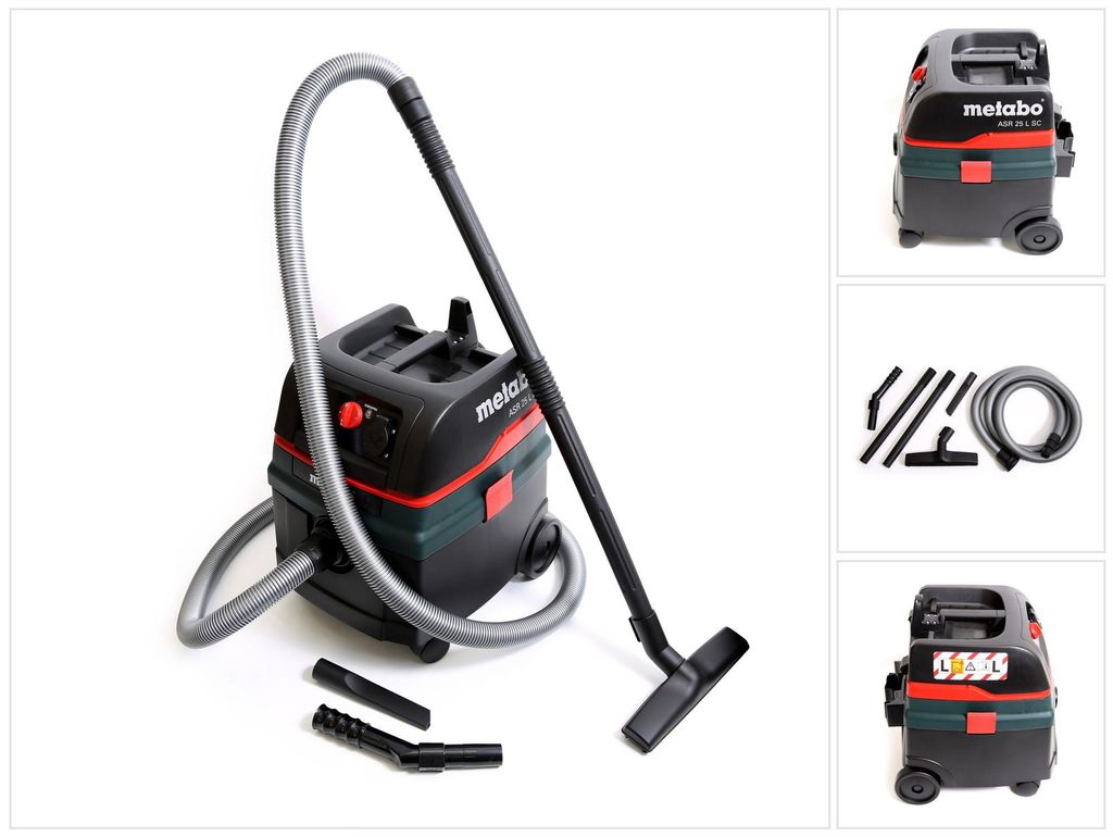 Metabo ASR 25 L SC Aspirateur universel 1400W 25L SelfClean Image du produit 