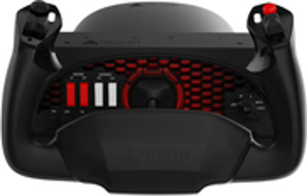 Joug de simulation Honeycomb Alpha Flight Controls avec panneau switch - 28