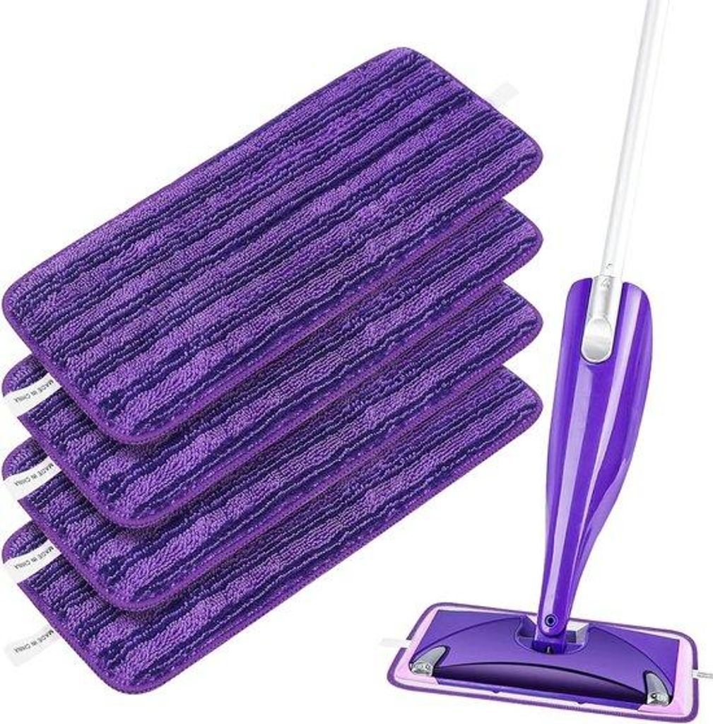 Reinigungstücher für Swiffer-Wetjet-Mikrofasertrockenwischer - Reinigungslauf - Auswaschbar - Herstellbar - für Hartholz, Laminate, Fliesen
