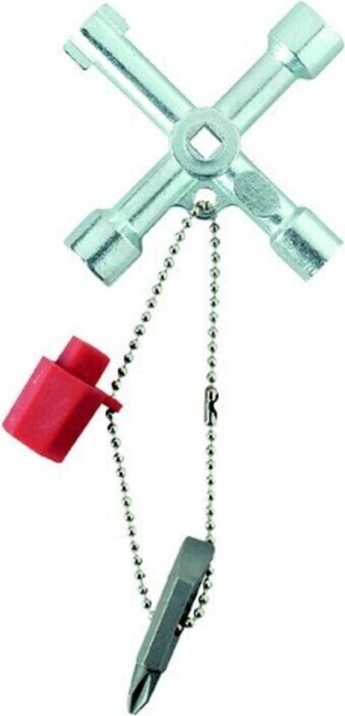 Weidmüller Schaltschrankschlüssel Cross-Key Universal 9918130000