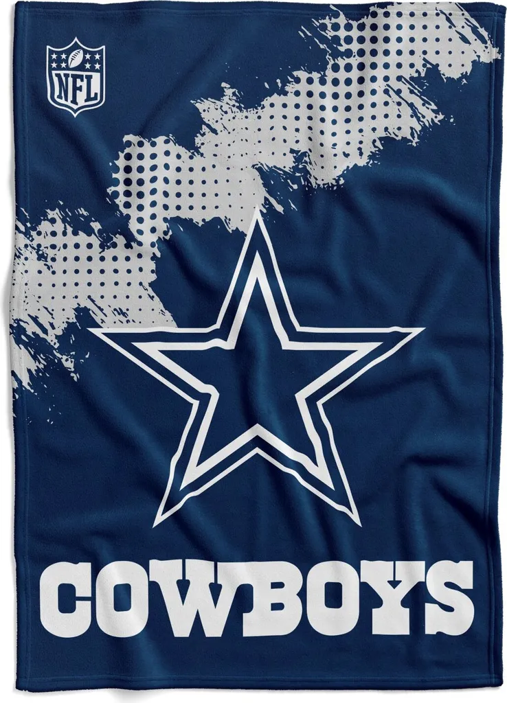 Dallas Cowboys NFL Pile Super-Soft Plüschdecke