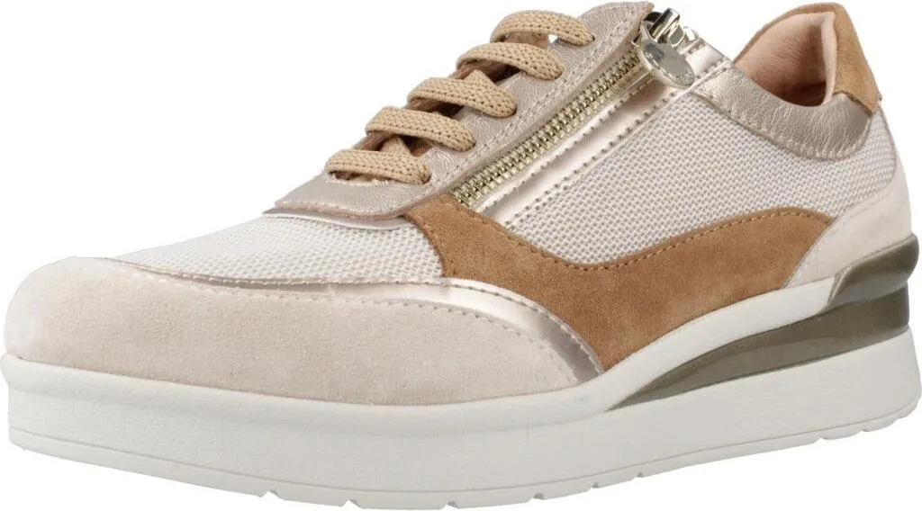 Chaussures de Sport Femme Stonefly Cream 52 en Velours Tex Marron Chic
