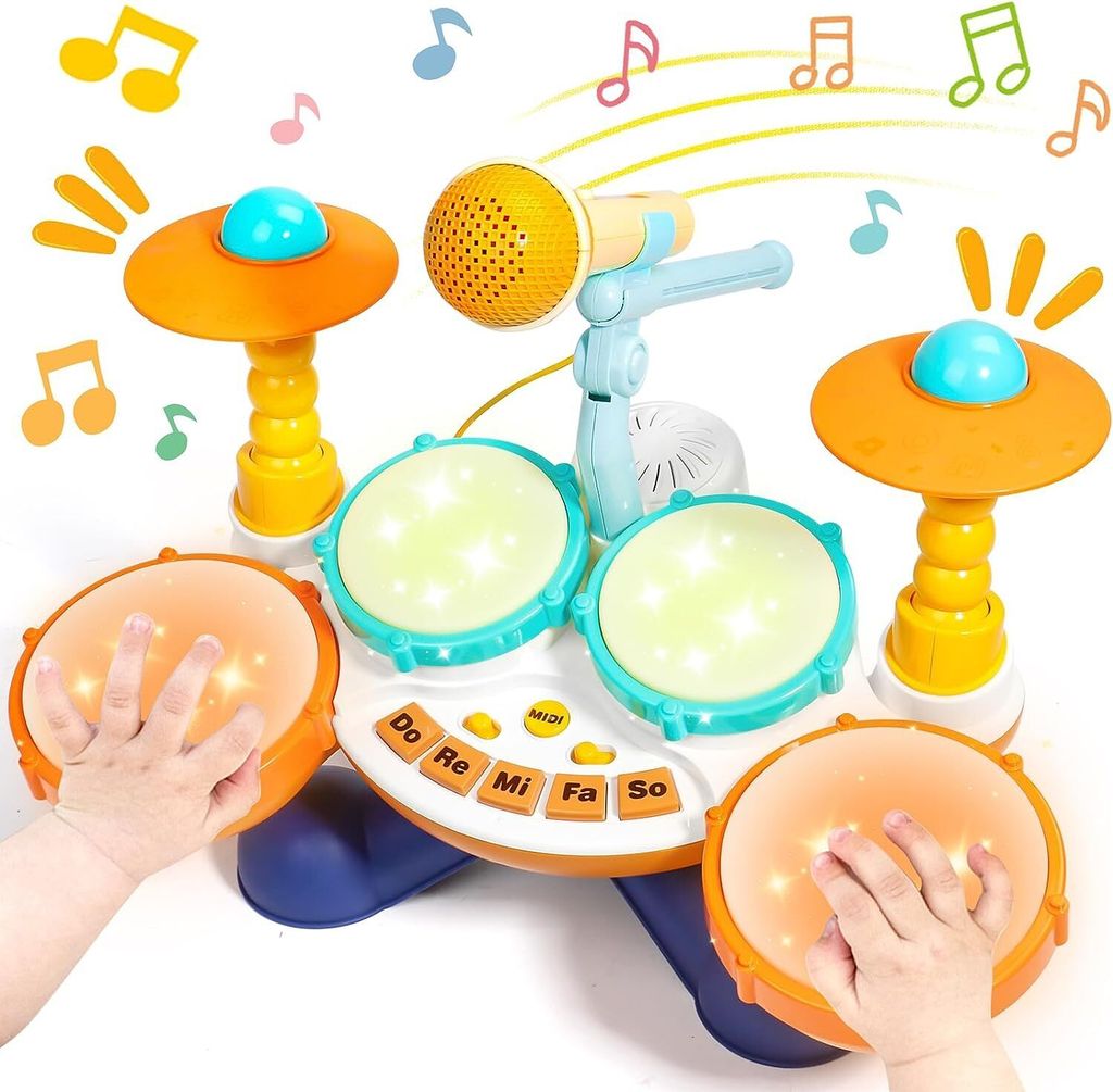 Baby Spielzeug mit Lichtern und Geräuschen, 3 Modi, 10 Produktbild 