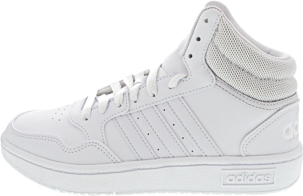 adidas Hoops 3.0 Mid Stiefel Weiß Produktbild 
