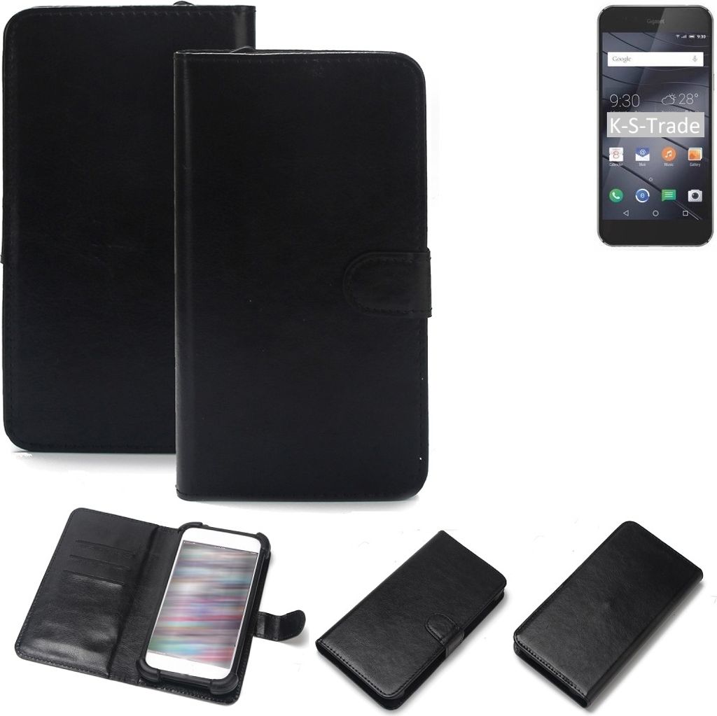 K-S-Trade Handyhülle Schutzhülle kompatibel mit Gigaset ME I Pro Handy Schutz Hülle Handyhülle Bumper schwarz 1x
