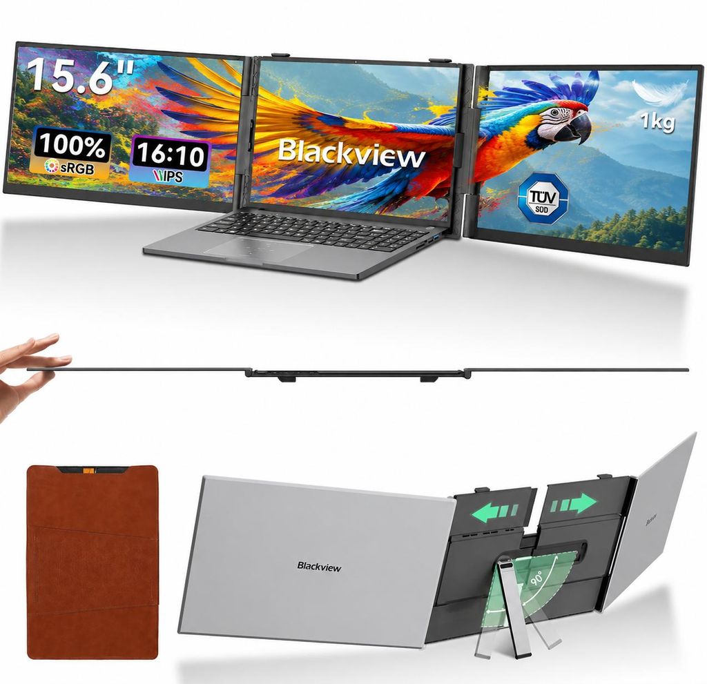 Moniteur portable Blackview DCM8 avec montre connectée et Image du produit 