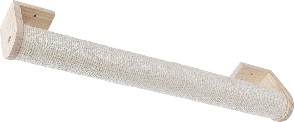 Kratzbaum für Katzen - Wandmontage - Kleinformat - Natürliches Sisal - Beige