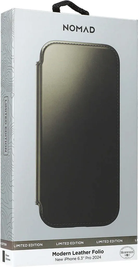 Nomad Folio iPhone 16 Pro : Cuir Haut de Gamme et Protection MagSafe - 8