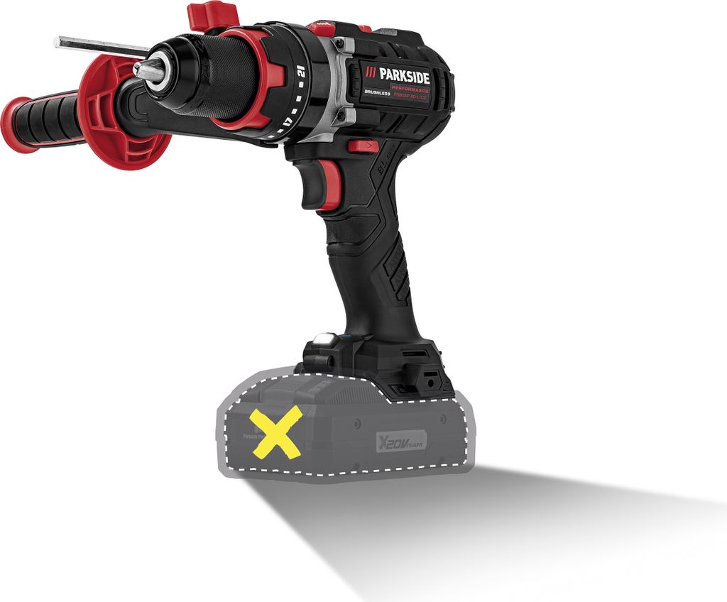 PARKSIDE PERFORMANCE® 20 V Akku-Schlagbohrschrauber »PSBSAP Produktbild 