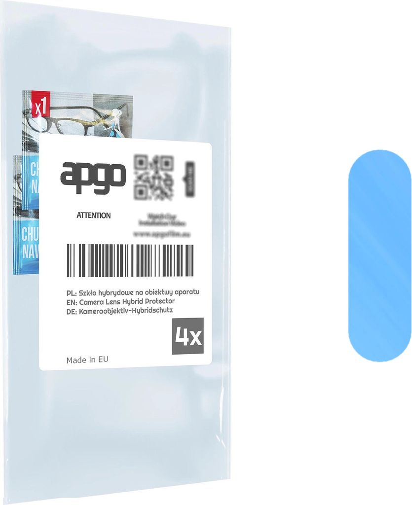 apgo 4 Stück Linsenschutz Kamera Schutzglas für Alcatel 1S (2020) Kameraschutz, 9H Kameraobjektiv Camera Lens Protector