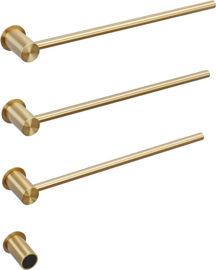 Elektrischer Handtuchradiator - Gold - 30 Watt, 98,7 x 36,0 Produktbild 
