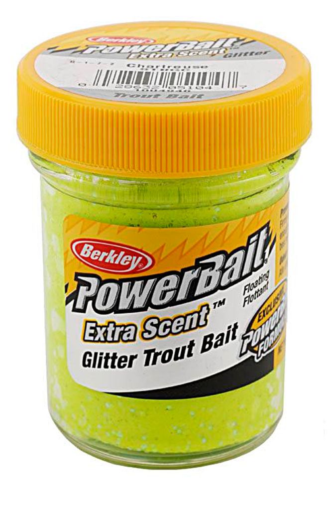 Pastella per trote Berkley Power Bait Chartreuse Glitter Immagine del prodotto 