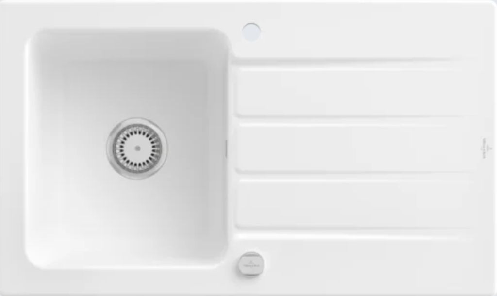 Villeroy & Boch Keramikspüle 335002RW, Architectura 50 Einbauspüle - inkl.