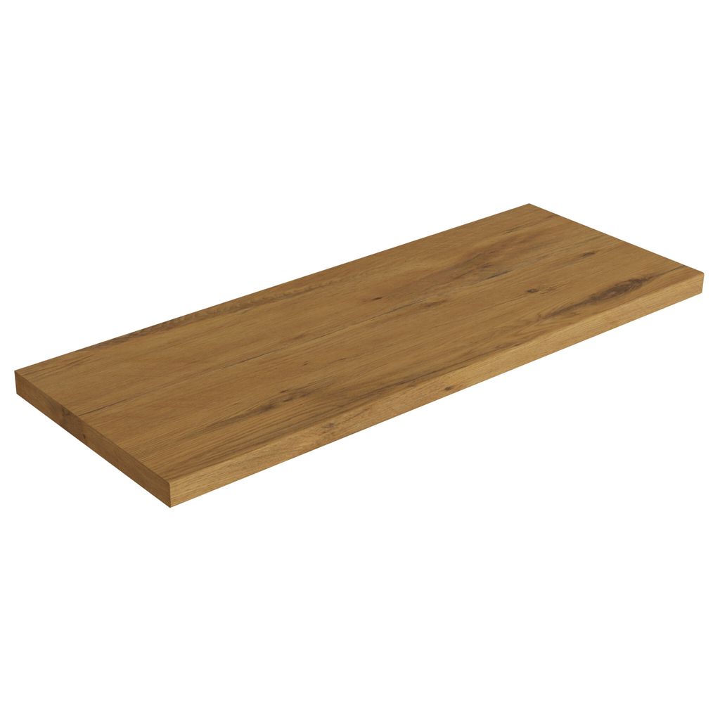 Möbelplatte Lavita Oak 1105x400 | Widerstandfähigkeit gegen Feuchtigkeit | Hochwertige Möbelplatte für das Badezimmer | Material: Dekoratives u...