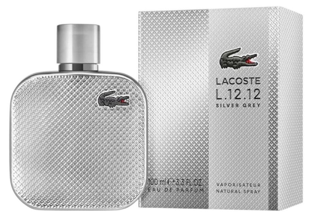 Lacoste, L.12.12 Silver Grey, Eau de Parfum, Für Männer, Image du produit 