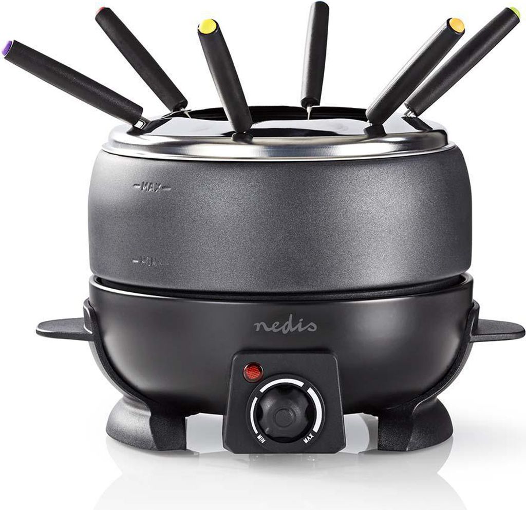 NEDIS Fondue sada 800 W 2,3 l 6 vidličiek s nepriľnavým Obrázok produktu 