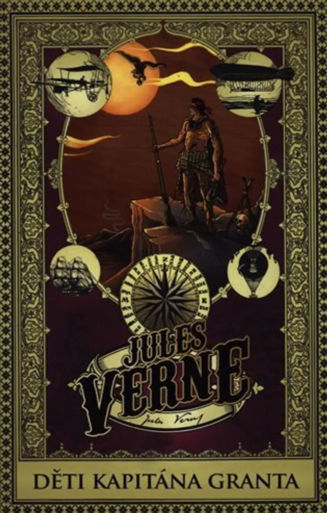 Livre Děti kapitána Granta par Jules Verne - Roman d'Aventure