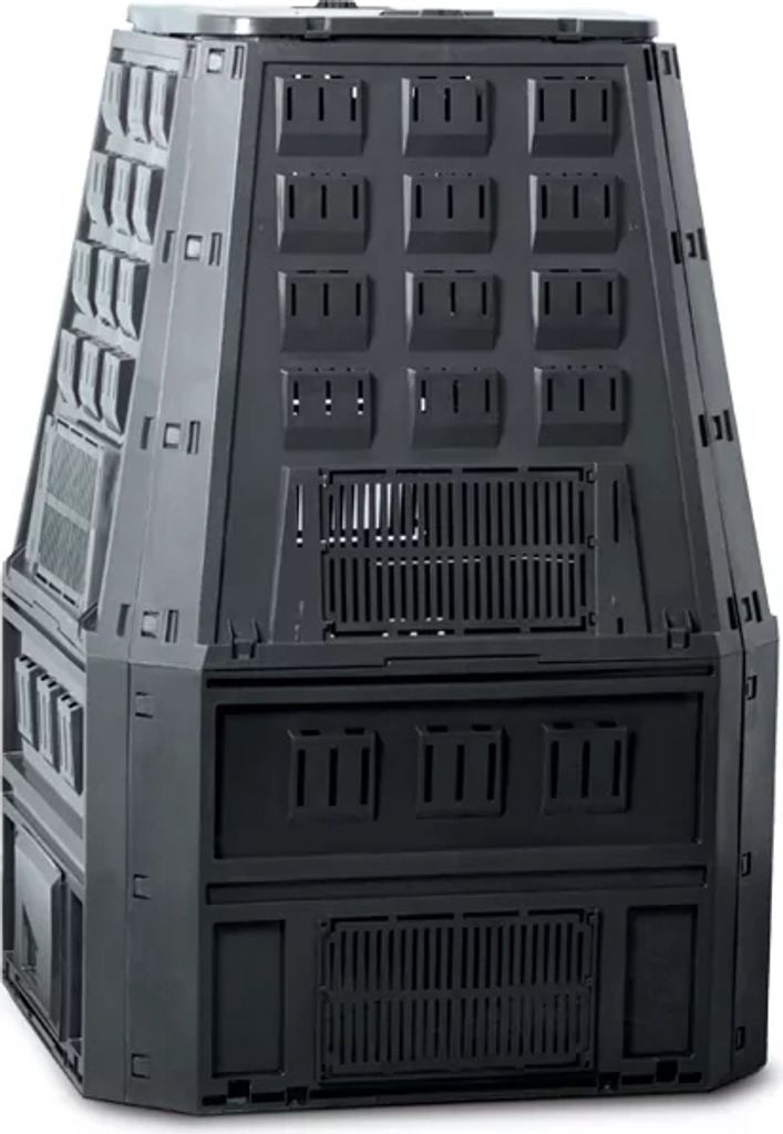 NABBI Záhradný kompostér IKEL850C 850 l - čierna Obrázok produktu 