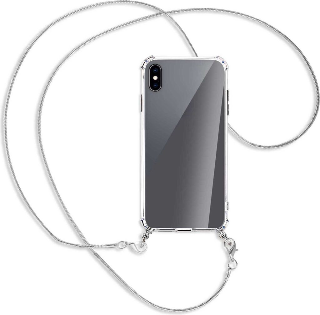 Handykette Backcover-Schutzhülle mit Band (Metall Produktbild 