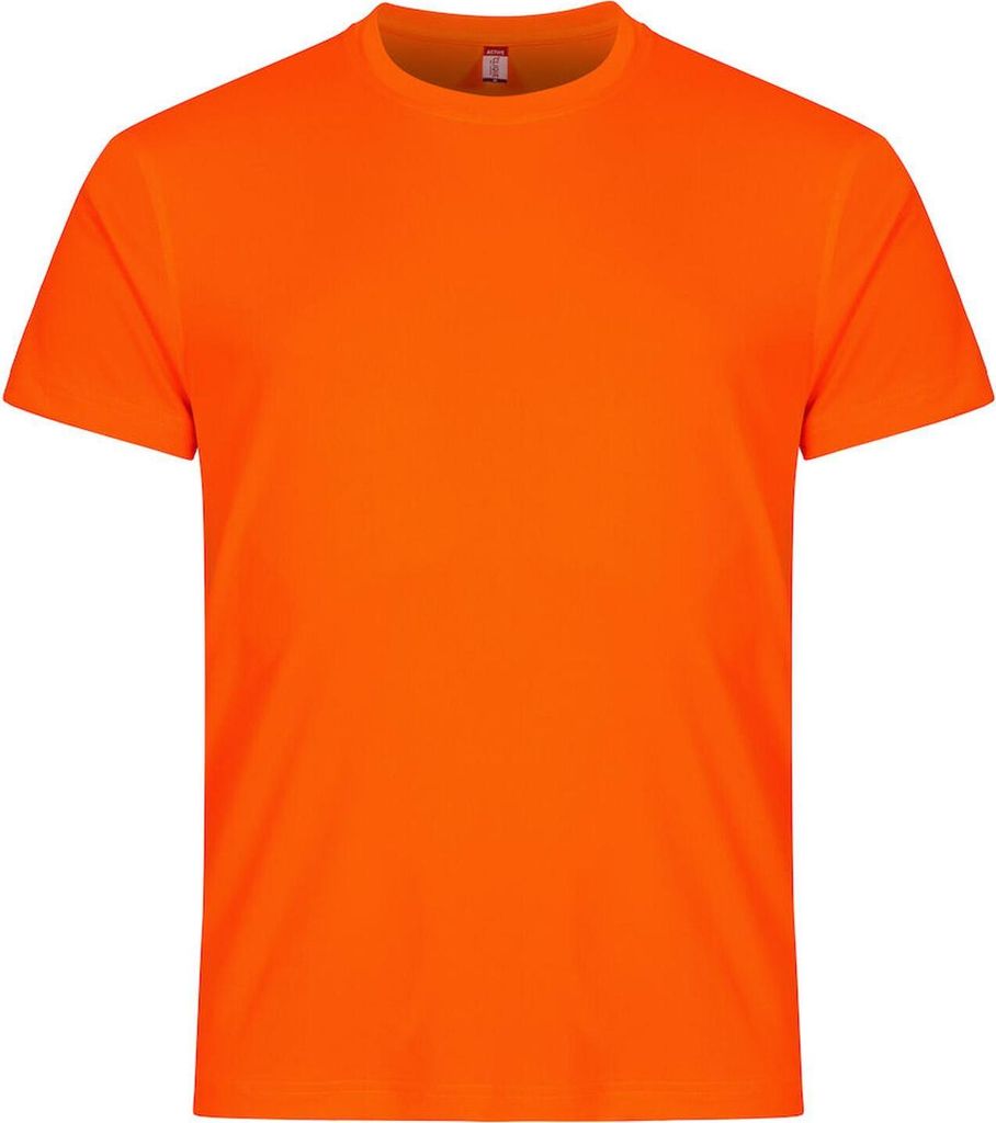 Atmungsaktives Basic Funktionsshirt aus Spun-Dye-Stoff