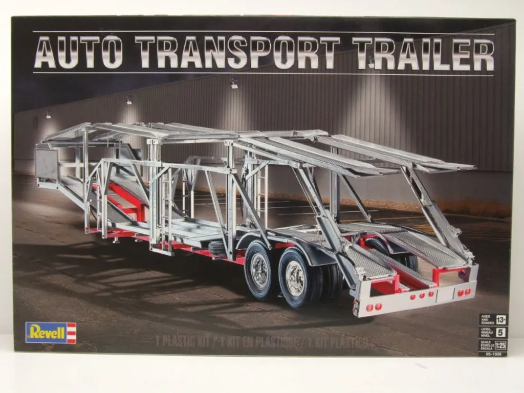 Kit Remorque Transport 1:25 - Solution Réaliste pour Exposer vos Voitures