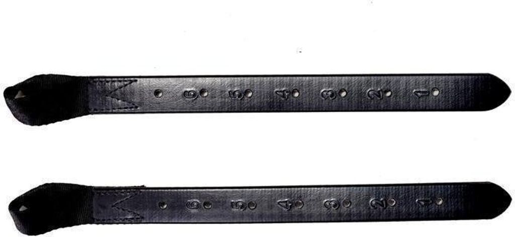Tekna Ersatzgurtstrupfen, Leder, Farbe:schwarz, Groesse:SPR