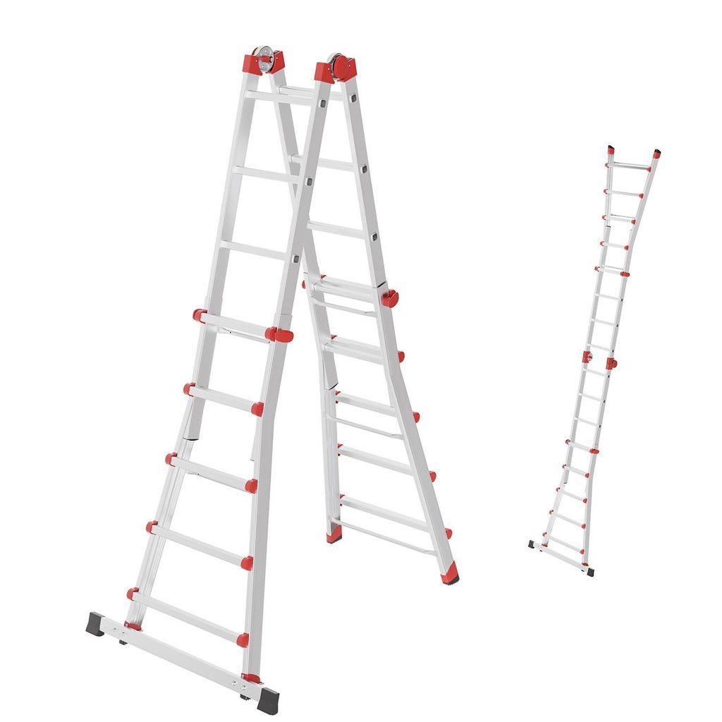 Hailo Échelle télescopique multifonction M80 4x5nombre de Image du produit 