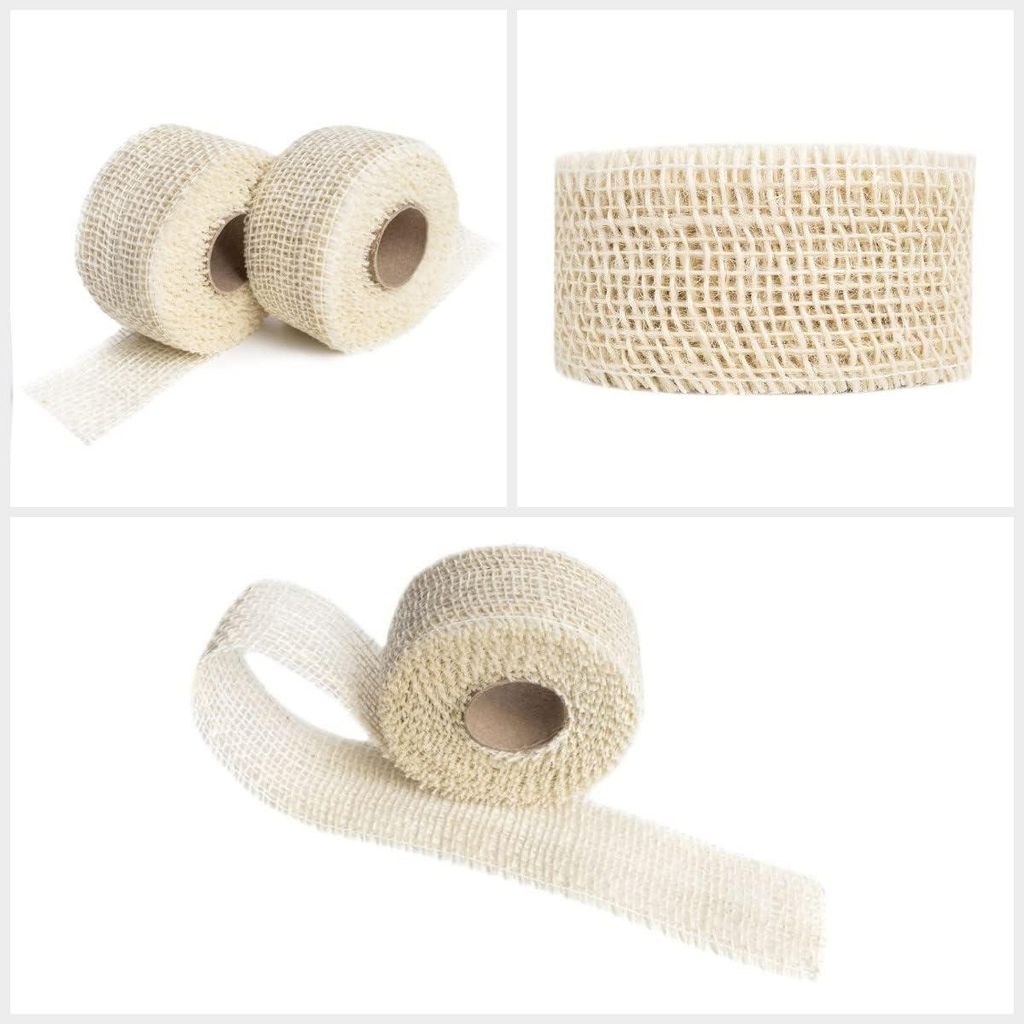 Creative Deco Set di 2 Rotoli 5cm x 5m | Nastro Bianco in Immagine del prodotto 