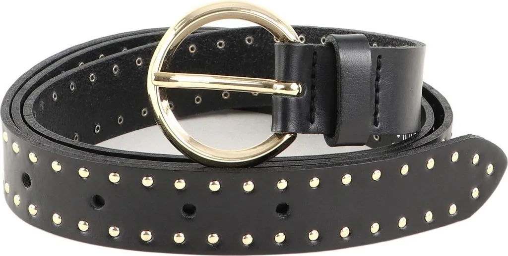 Vanzetti Pelle cintura Slim Belt W75 Black nero