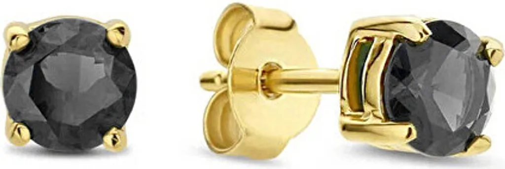 Liu Jo LJ2569 Orecchini Gold & Black Zirconia - Stile Urban Chic