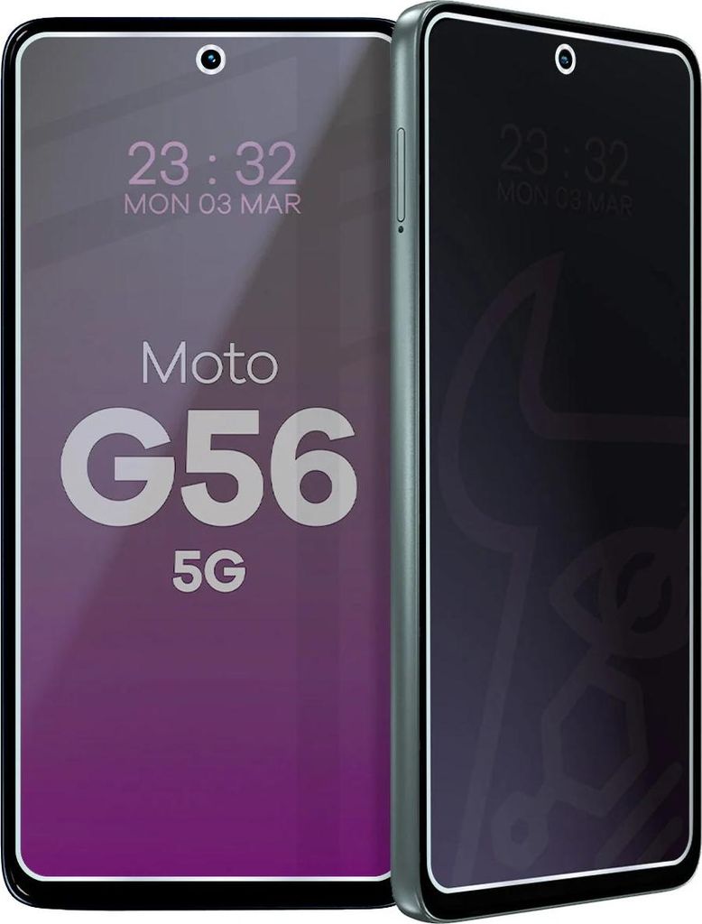 Hybridglas mit Privatschutzfilter für Motorola Moto G56 5G, Produktbild 