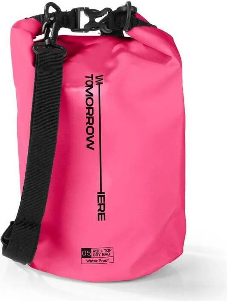 Acquista Sacca Stagna Rosa Where Tomorrow 5L - PVC Resistente e Chic